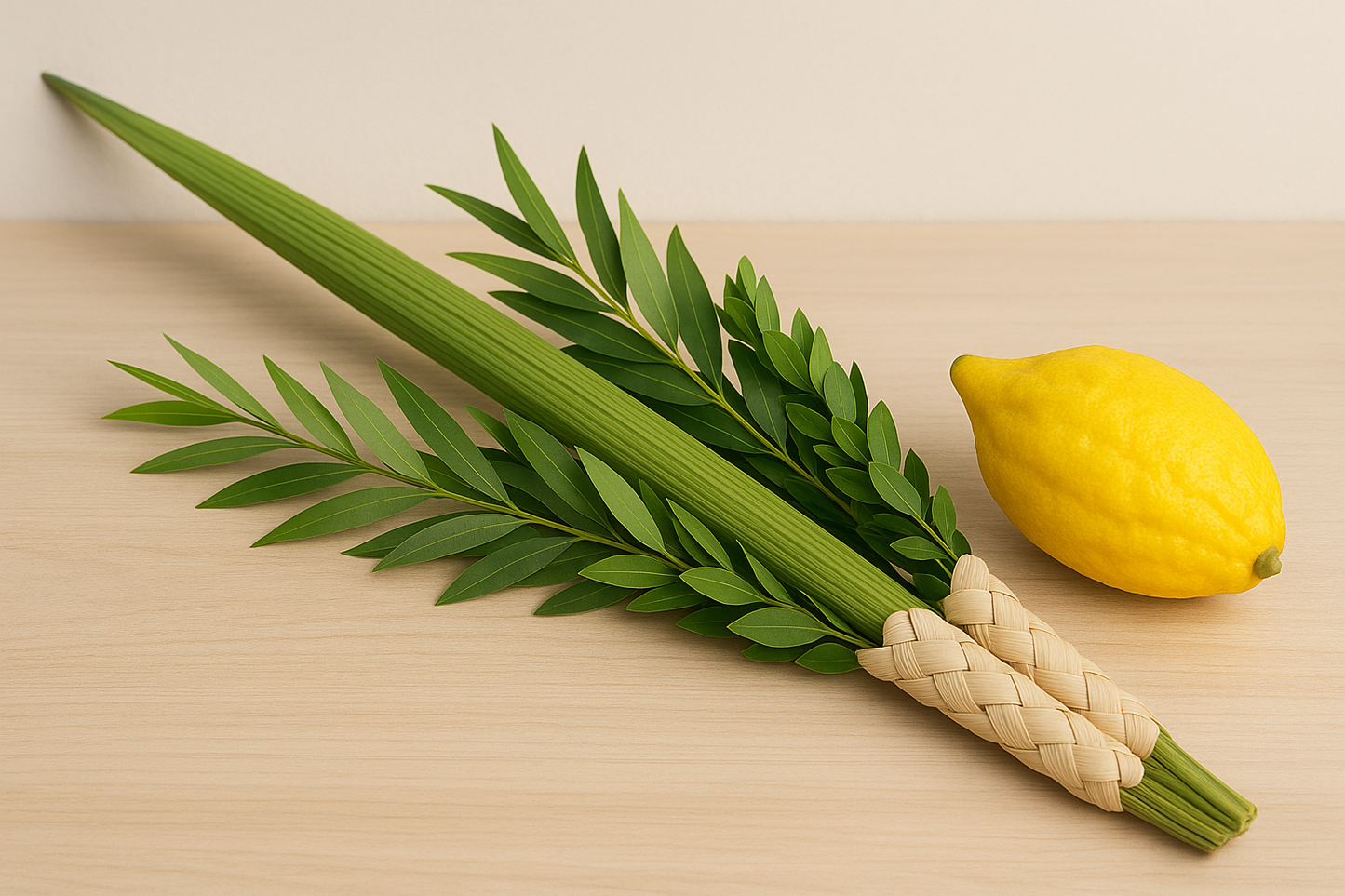 Lulav and Etrog Set
